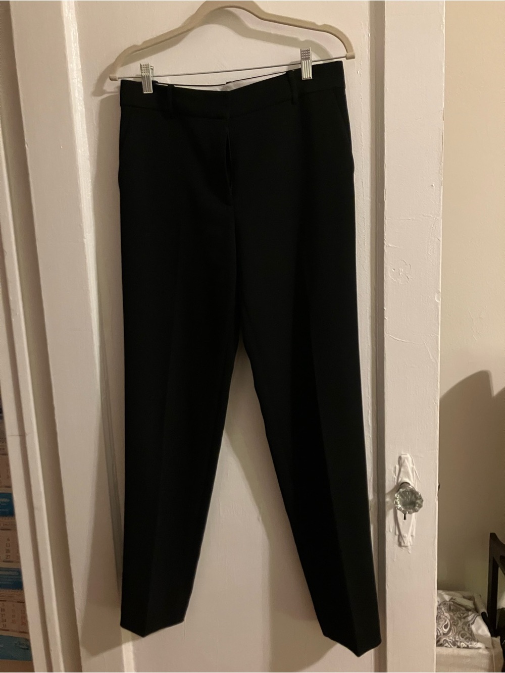 Club Monaco Crepe Pants - Size 6, black - Picture 3 of 7